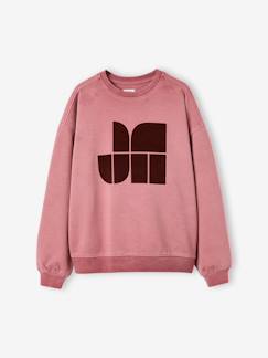 Meisje-Sweater met print voor meisjes