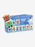 Puzzel met rand Teddy kleedt zich aan blauw - vertbaudet enfant 