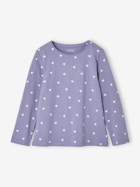 Set van 2 lange meisjespyjama's ecru - vertbaudet enfant 