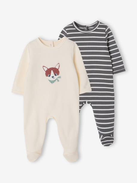 Bébé-Lot de 2 dors-bien bébé ouverture dos