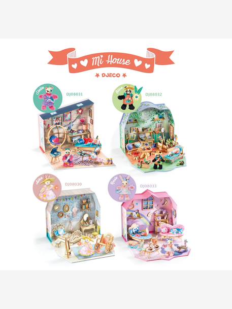 Kit créatif Mi house rose+rouge+vert - vertbaudet enfant 