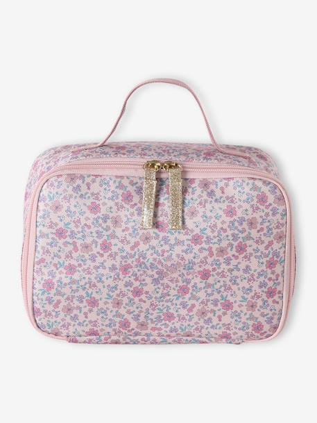 Gepersonaliseerde snacktas van polyester snoeproze - vertbaudet enfant 