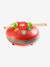 Tambour Animambo rouge+violet - vertbaudet enfant 
