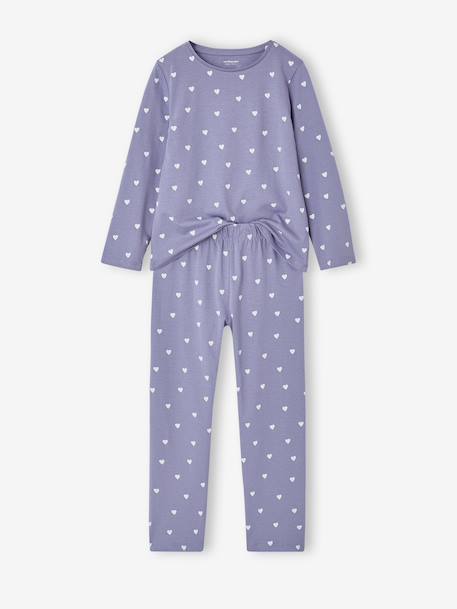Lot 2 pyjamas fille écru - vertbaudet enfant 