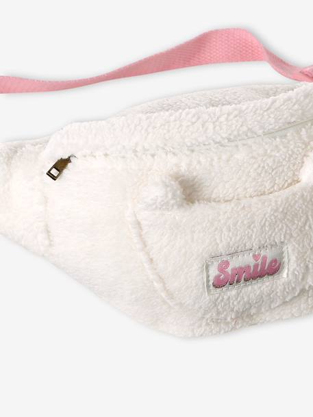 Sac banane animation poche chat fille bleu pâle+blush+double stone+prune+vanille - vertbaudet enfant 