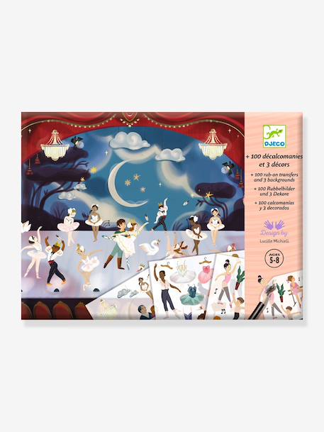 Décalcomanie petit rat de l'opéra rose clair - vertbaudet enfant 