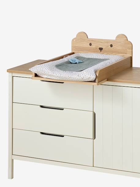 OURSON aankleedblad van hout hout - vertbaudet enfant 