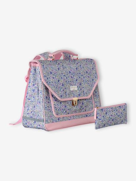 Cartable fille personnalisable lilas poudré - vertbaudet enfant 