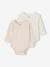 Set van 2 newborn rompertjes ecru - vertbaudet enfant 