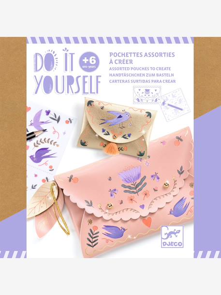 Pochettes à créer DIY 6+ violet - vertbaudet enfant 