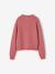 Gilet fille manches longues chocolat+vieux rose - vertbaudet enfant 