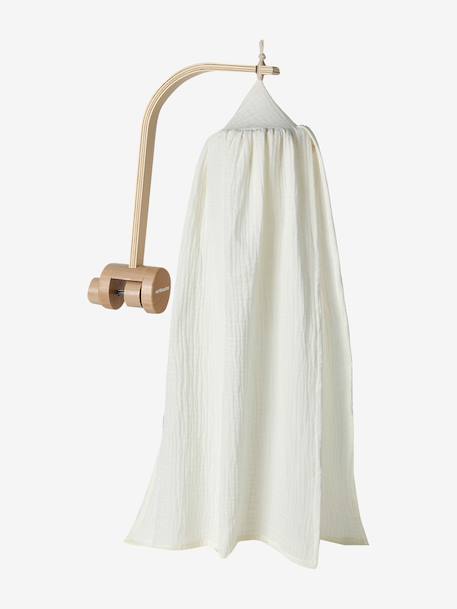 Ciel de lit poupon en bois FSC® blanc - vertbaudet enfant 