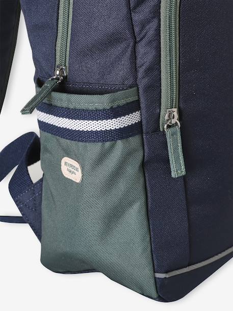 Sac à dos garçon en polyester bleu foncé - vertbaudet enfant 