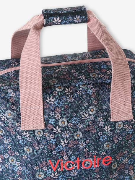 Personaliseerbare polyester rugzak donkerblauw - vertbaudet enfant 