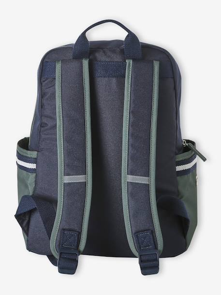 Jongensrugzak van polyester donkerblauw - vertbaudet enfant 