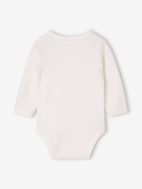 Set van 5 babyrompertjes met lange mouwen hemelsblauw - vertbaudet enfant 