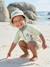 Ensemble de bain T-shirt anti-UV + short + bob bébé menthe - vertbaudet enfant 
