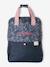 Personaliseerbare polyester rugzak donkerblauw - vertbaudet enfant 