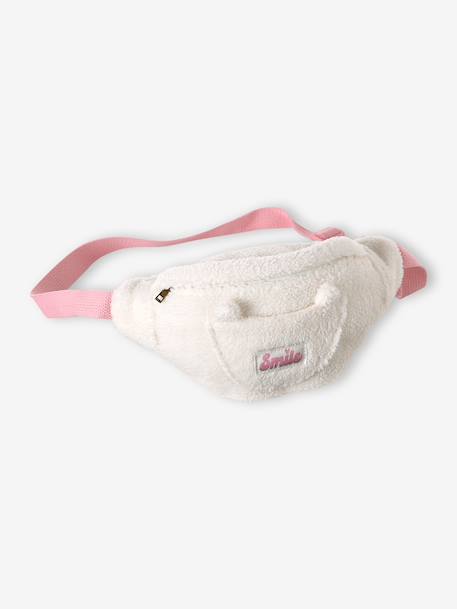 Sac banane animation poche chat fille bleu pâle+blush+double stone+prune+vanille - vertbaudet enfant 