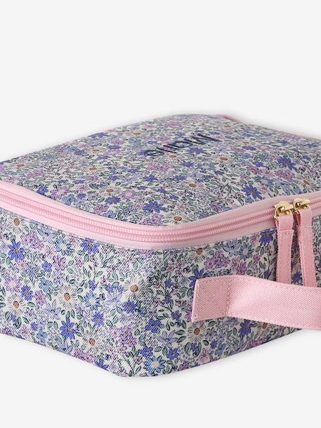 Personaliseerbare snacktas lila (poederkleur) - vertbaudet enfant 