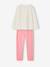 Lot 2 pyjamas fille écru - vertbaudet enfant 