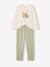 Lot 2 pyjamas fille vert sauge - vertbaudet enfant 