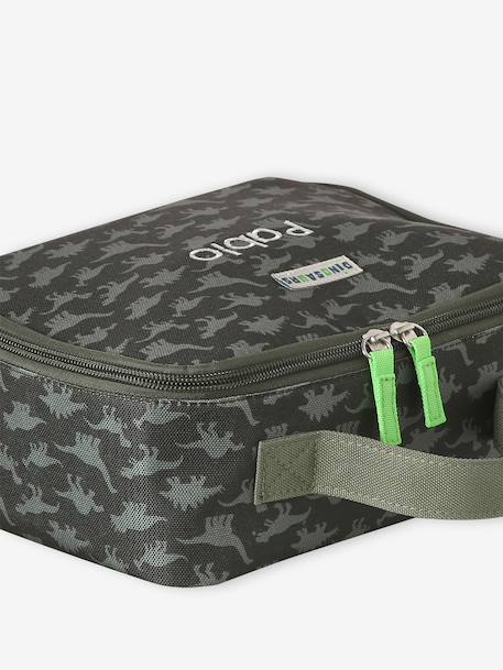 Personaliseerbare snacktas van polyester kaki - vertbaudet enfant 