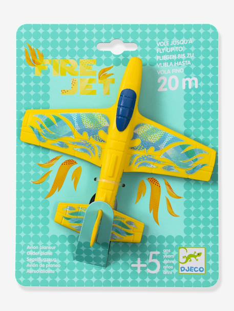 Zweefvliegtuig fire jet geel - vertbaudet enfant 