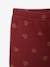 Gevoerde baby legging in fleece mesh nachtblauw+roze (poederkleur)+terracotta - vertbaudet enfant 