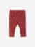 Gevoerde baby legging in fleece mesh nachtblauw+roze (poederkleur)+terracotta - vertbaudet enfant 
