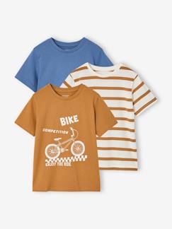 -Lot 3 T-shirts manches courtes