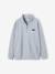 Sweat polaire garçon col montant gris chiné - vertbaudet enfant 