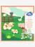 Stickers repositionnables animaux ferme rouge - vertbaudet enfant 