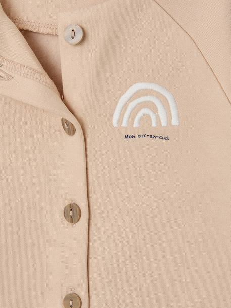 Combinaison bébé manches longues beige - vertbaudet enfant 