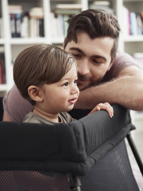 Lit parapluie Light BabyBjörn NOIR+VERT FONCE - vertbaudet enfant 