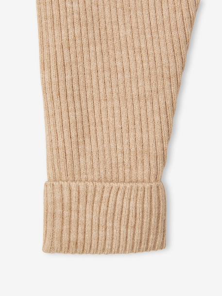 Ensemble bébé mixte gilet pantalon en tricot beige+blanc+vert d'eau+vert sauge - vertbaudet enfant 