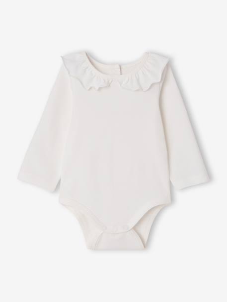 Set van 2 newborn rompers met kraag lichtroze - vertbaudet enfant 