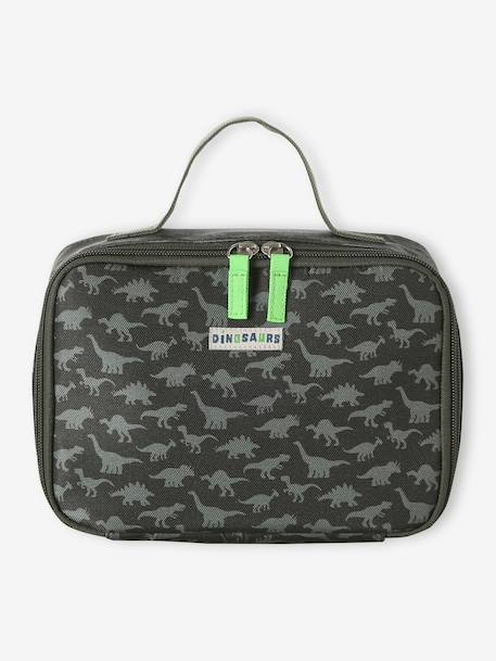 Personaliseerbare snacktas van polyester kaki - vertbaudet enfant 