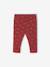 Legging bébé doublé en maille polaire bleu nuit+rose poudré+terracotta - vertbaudet enfant 