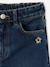 Jean fille large bleu+bleu moyen+denim black+denim bleached+denim brut+denim gris+stone - vertbaudet enfant 