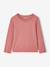 Lot de 3 t-shirts manches longues fille vieux rose - vertbaudet enfant 