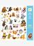 160 stickers Fluffy Friends blauw - vertbaudet enfant 