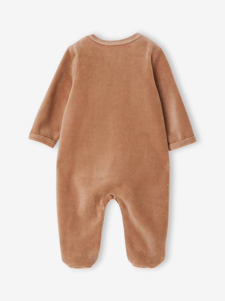 Set van 2 boxpakken voor baby's cappuccino+lichtroze+saliegroen - vertbaudet enfant 