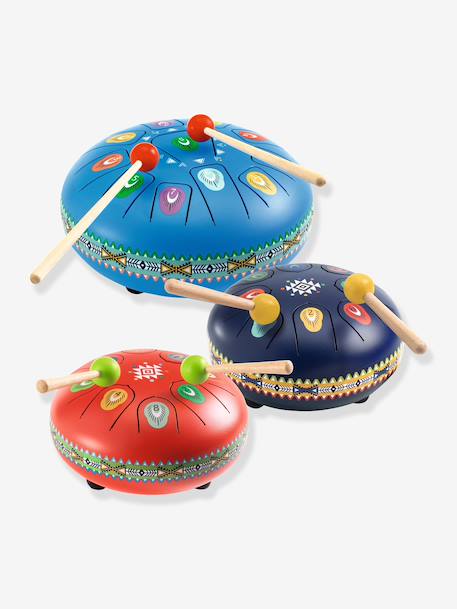 Animambo DJECO trommel paars+rood - vertbaudet enfant 