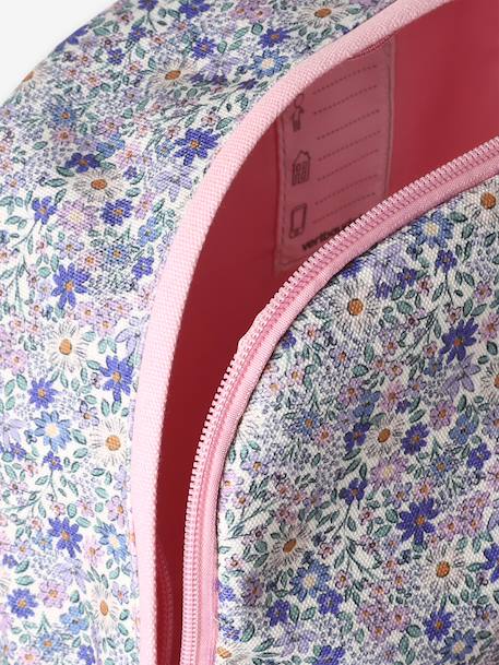 Personaliseerbare polyester rugzak lila (poederkleur) - vertbaudet enfant 