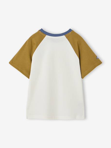 T-shirt manches courtes garçon kaki - vertbaudet enfant 