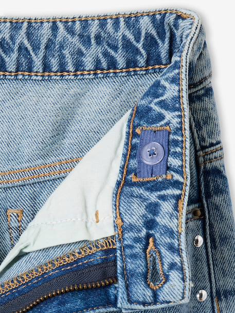 Jean balloon fille bleu moyen - vertbaudet enfant 