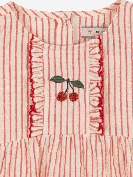 Romper Ellie Frill KONGES SLOJD rozen - vertbaudet enfant 