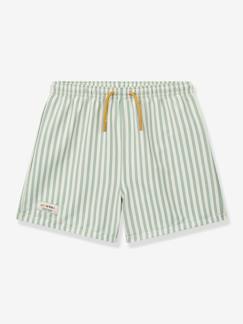 Baby-Badpak, strandaccessoires-Liewood zwemshort Duke Stripe