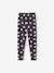 Set van 2 Basics meisjesleggings donkergrijs+kaki+rozenhout+saliegroen - vertbaudet enfant 